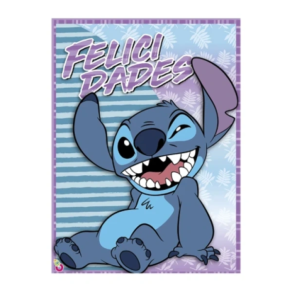 Cotillón Infantil Afiche Colgante Stitch