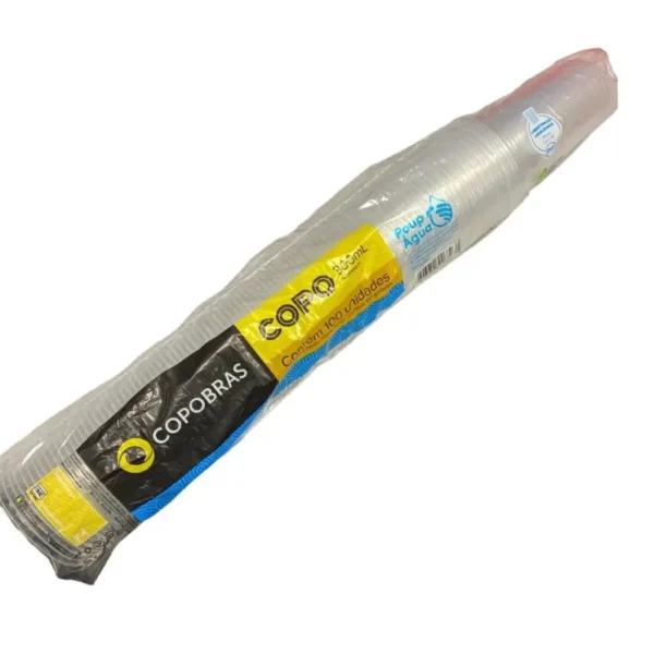 Vaso Trasnparente 300ml x 100 Unidades