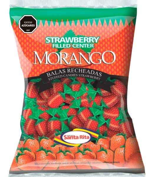 Caramelo Frutilla SANTA RITA 600 grs