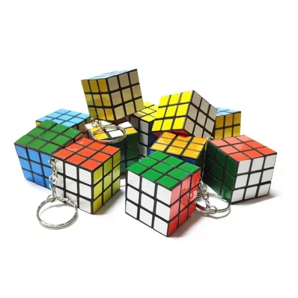 Sorpresitas Llavero Cubo Rubik por unidad