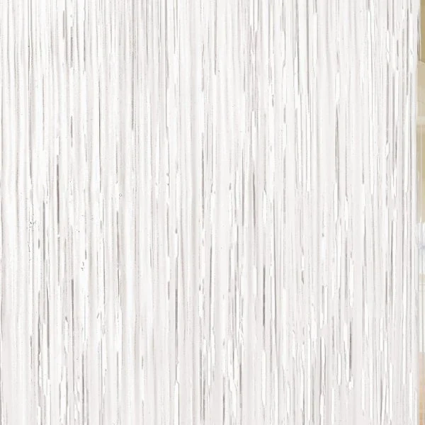 Cortina Metalizada 2x1m Color Blanca