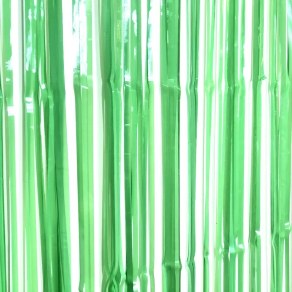 Cortina Colores Pasteles 2x1m Color Verde