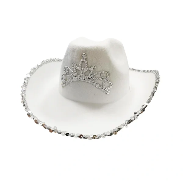 Gorro Cowboy Blanco