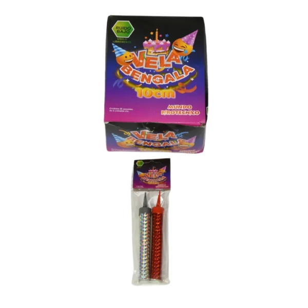 Velas Bengala 10 cm - Pack x2