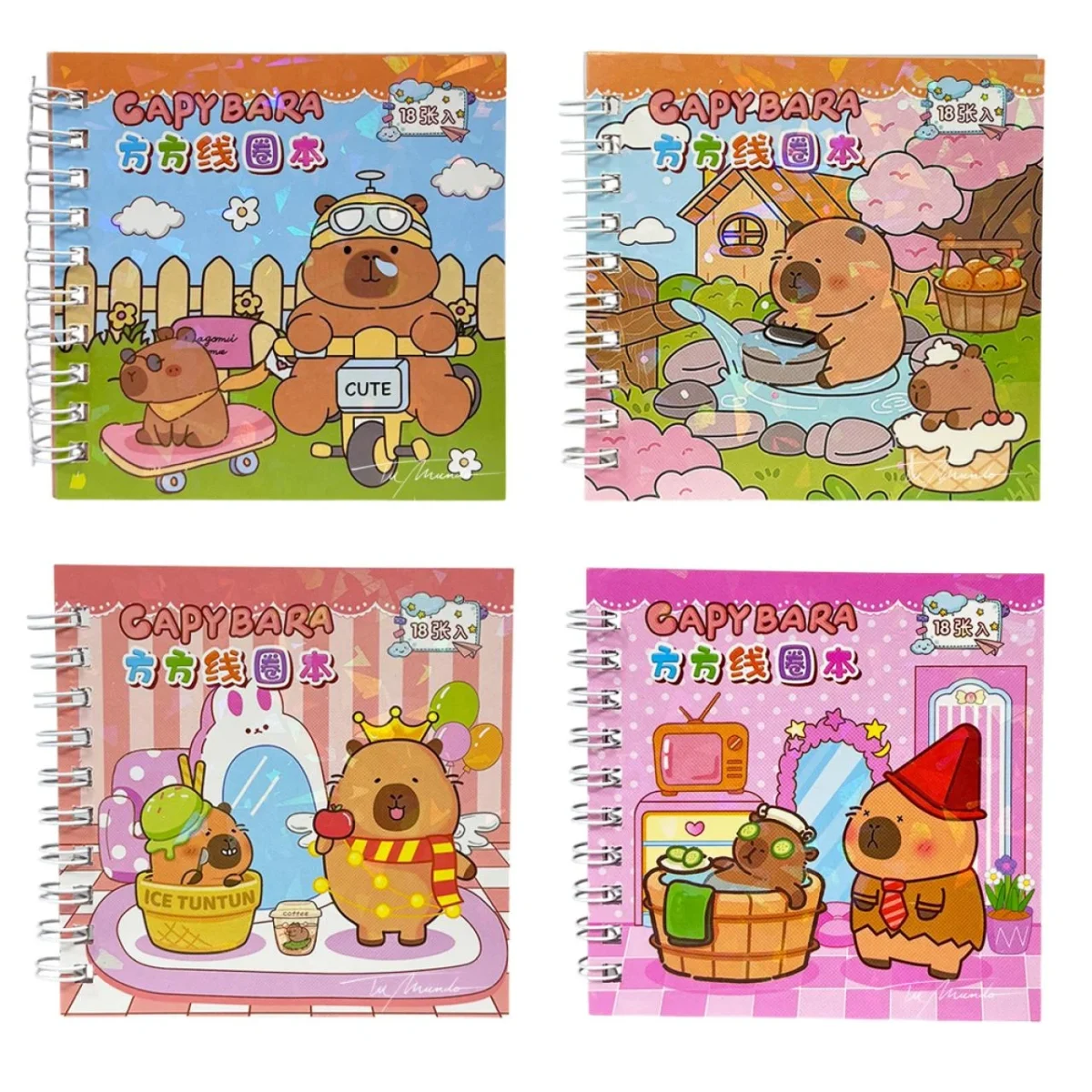 Libreta Capibara con Stickers - Imagen 3