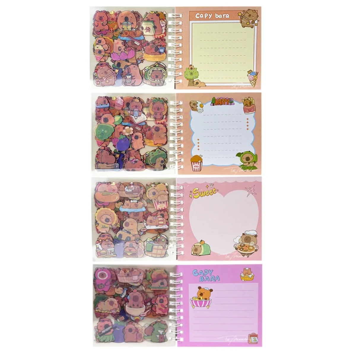 Libreta Capibara con Stickers - Imagen 4