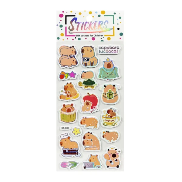 Stickers Capibara - Modelo D