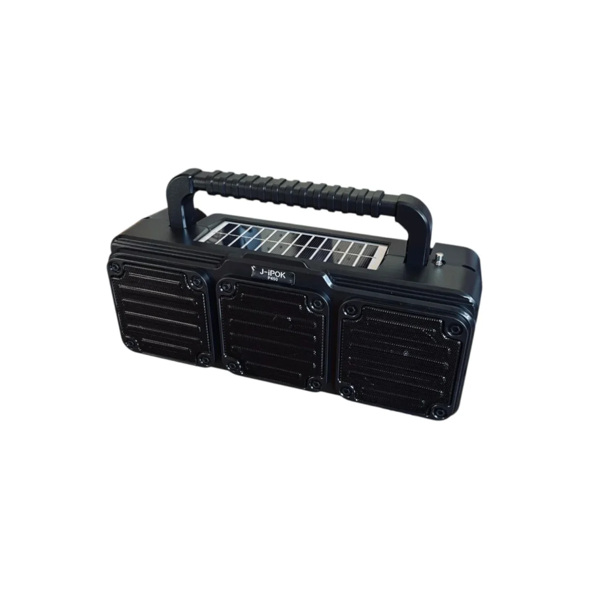 Parlante Solar Multifunción P450 con Linterna y Radio