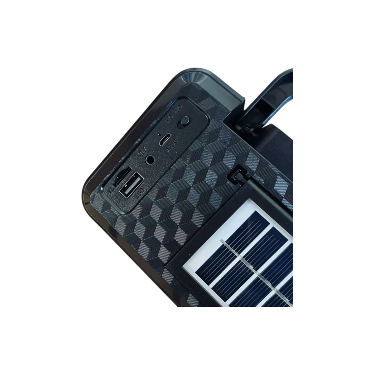 Parlante Solar Multifunción P450 con Linterna y Radio - Imagen 5