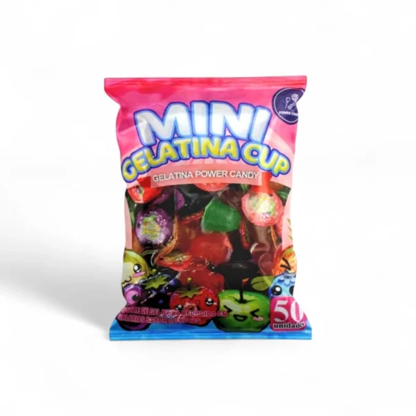 Mini Gelatinas Powercandy 50 Unidades