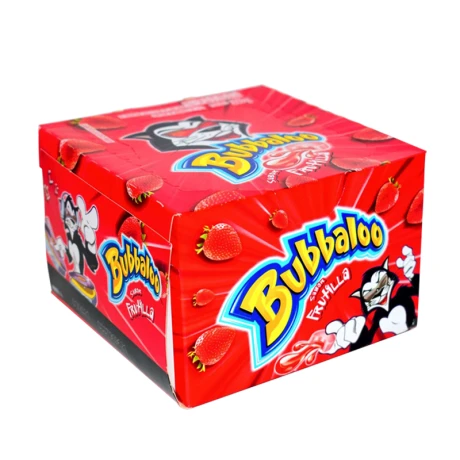 Chicle Bubbaloo Frutilla 40 unidades