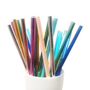Sorbitos de papel x25 unidades metalizados - Imagen 2