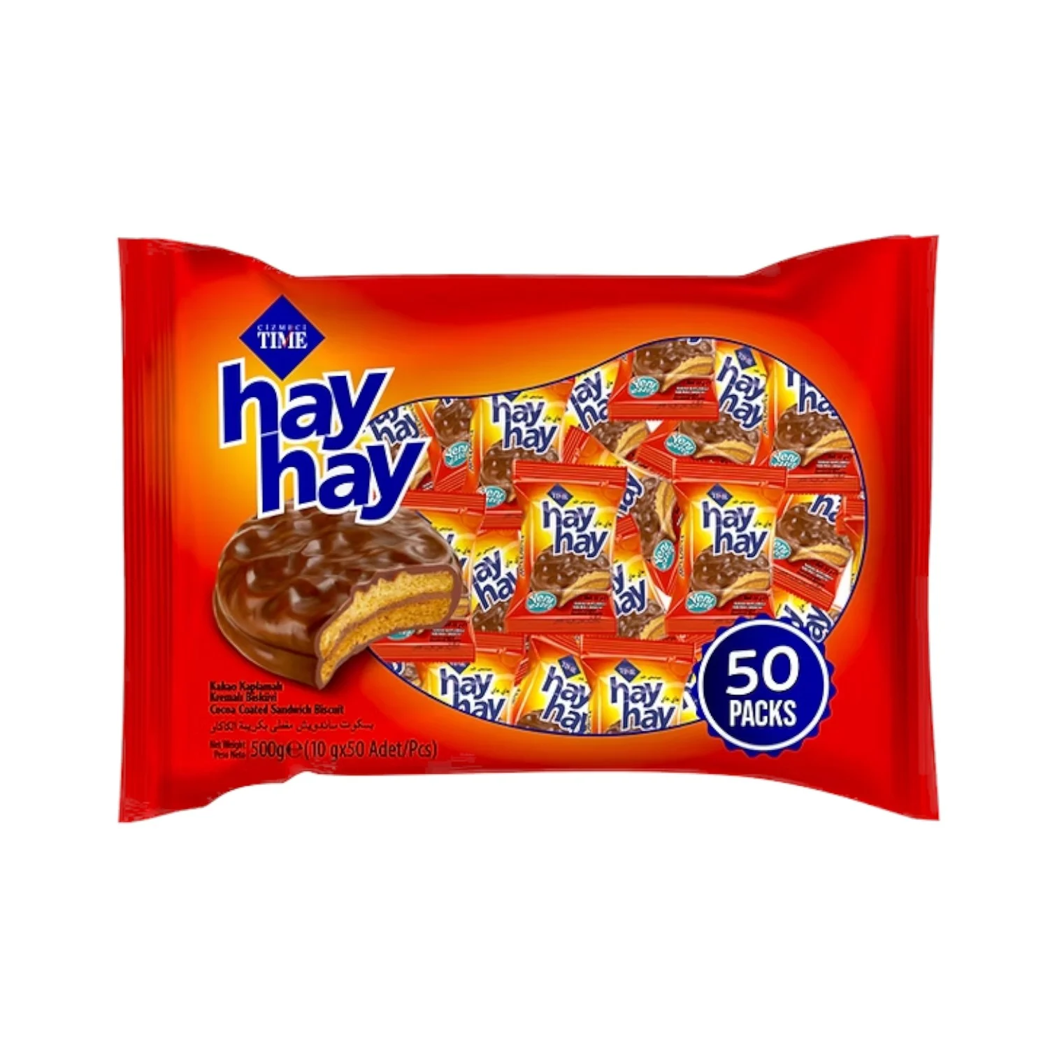 Alfajor Chocolate HAY HAY x50 Unidades