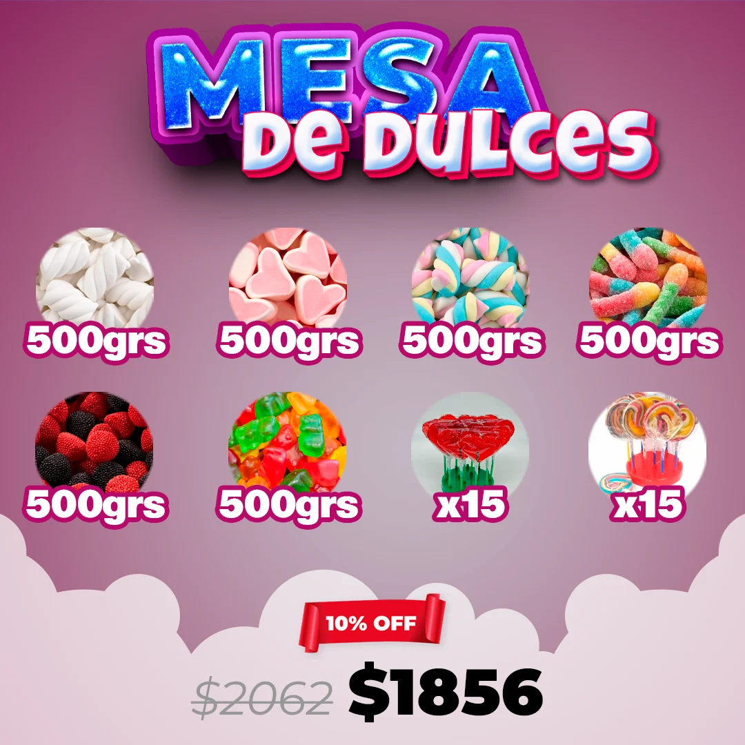 Promo Mesa de Dulces Premium