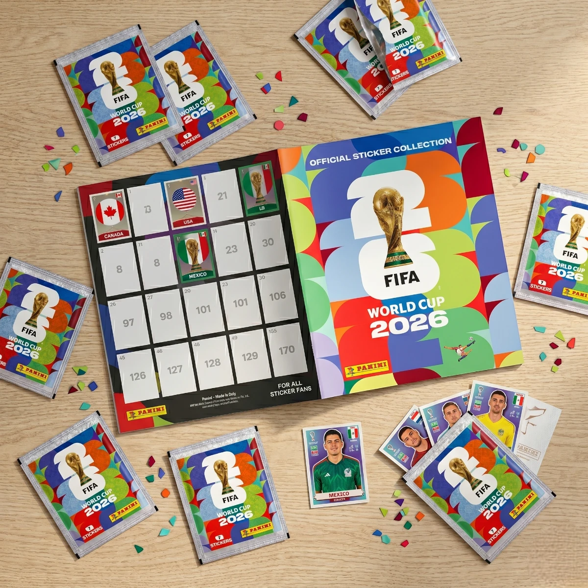 Álbum Mundial 2026 Panini — Tapa Blanda
