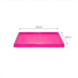Bandeja Rectangular Dulces NEOPLAS 30x18cm – Fucsia - Imagen 3