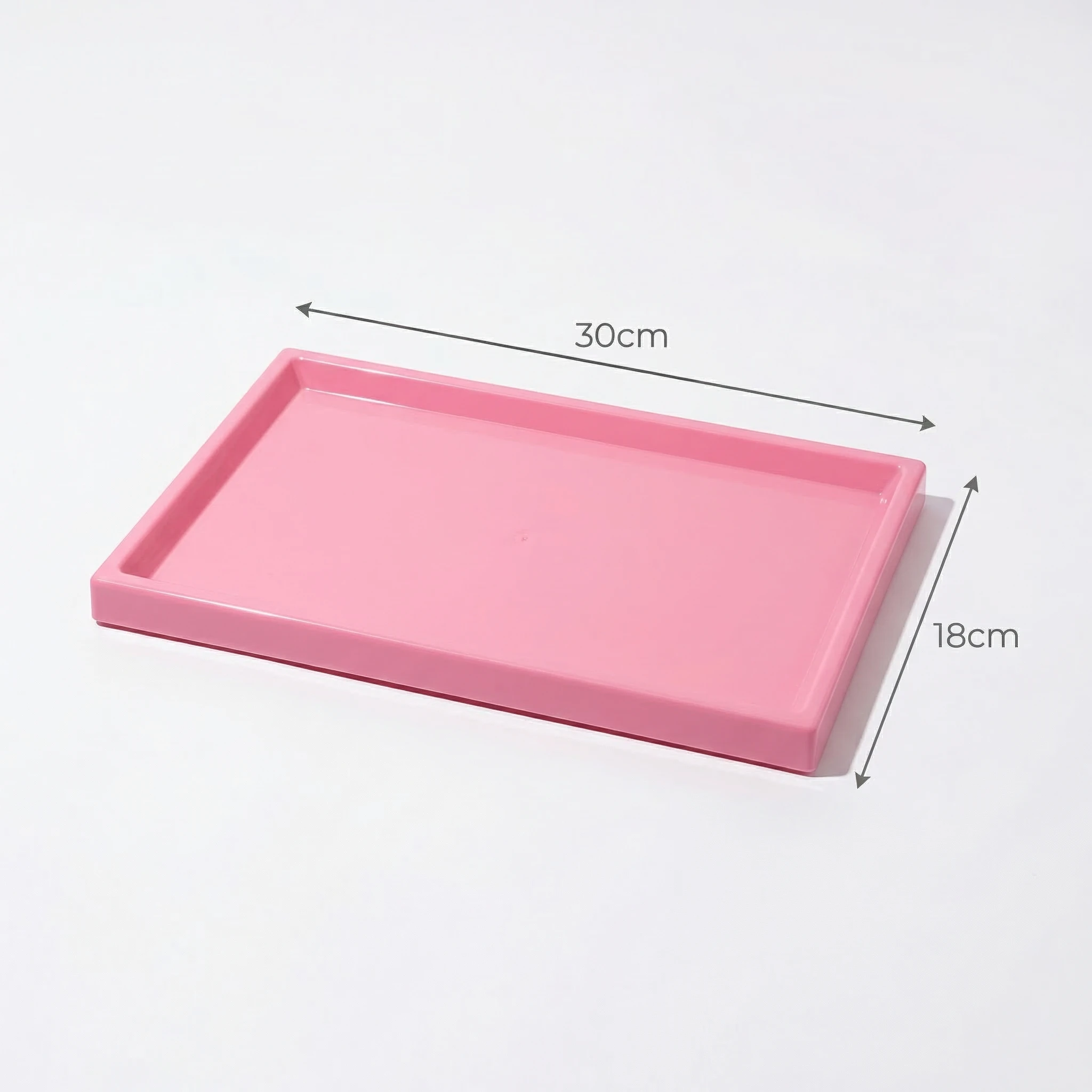 Bandeja Rectangular Dulces NEOPLAS 30x18cm – Rosa