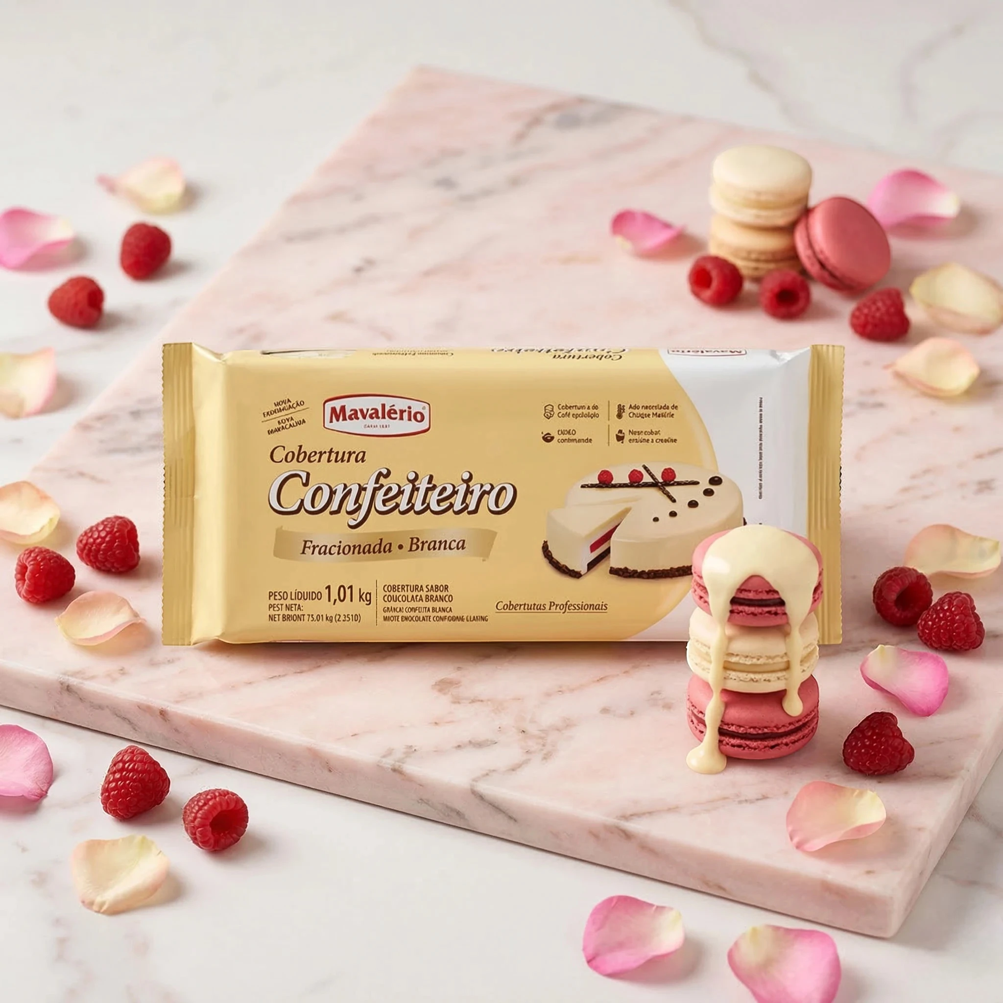 Chocolate Cobertura MAVALERIO 1kg – Blanco