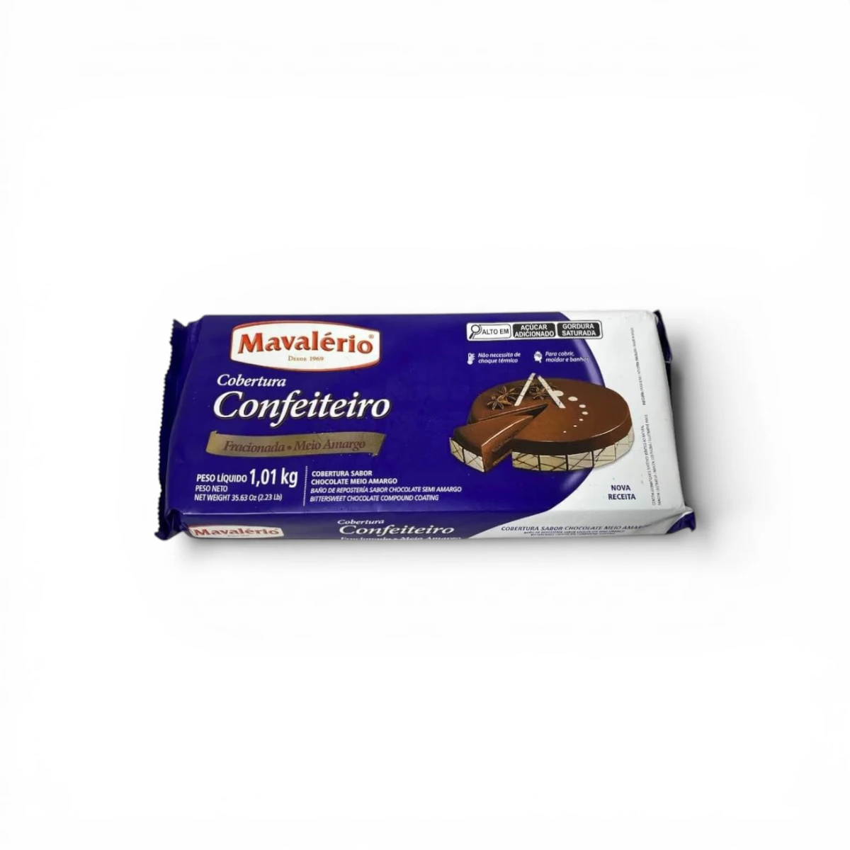 Chocolate Cobertura MAVALERIO 1kg – Con Leche