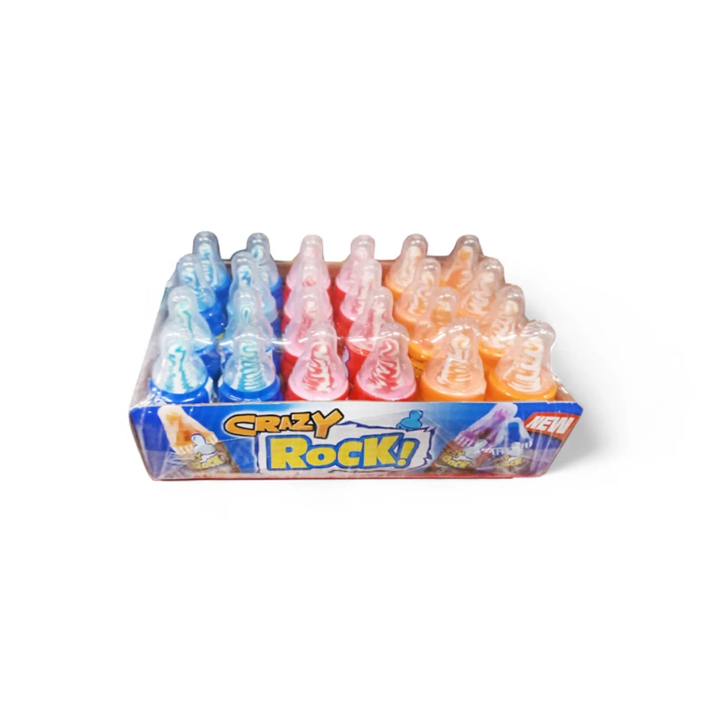 Chupetín Crazy Rock Pack x30 – Golosinas frutales divertidas