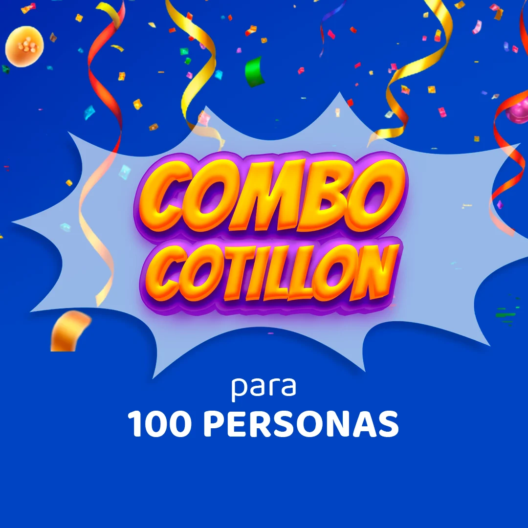 Combo Cotillón para 100 Personas Premium