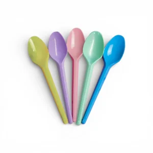 Cuchara Postre Colores Strawplast x50u - Imagen 2