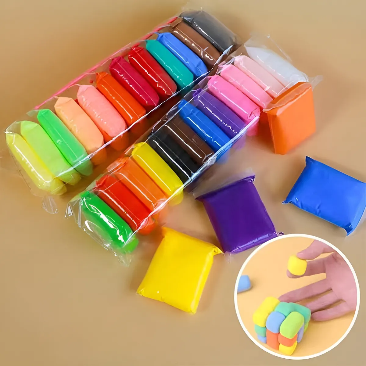 Set de 12 Masas para Amasar Multicolor