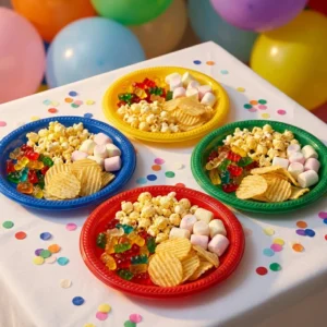 Platos de Colores Surtidos PSI Fiesta 15 cm x10u - Imagen 2