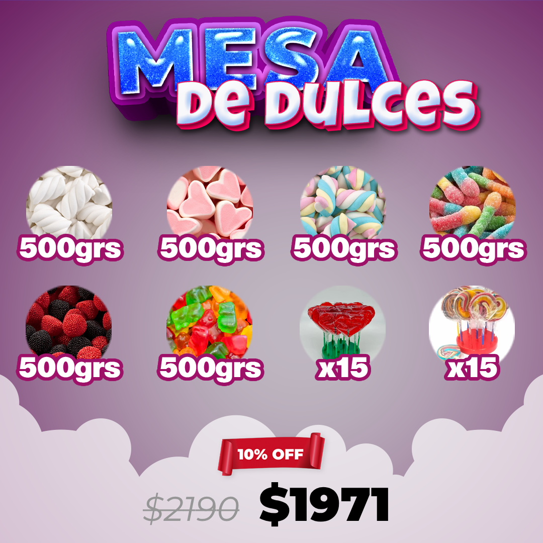 Promo Mesa de Dulces Premium