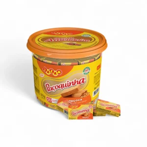 Paçoquinha Jazam 20 g Pack x50 – Tabletas de maní brasileñas - Imagen 2