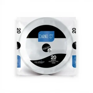 Plato Espuma Darnel Blanco 15,5 cm x10u - Imagen 3