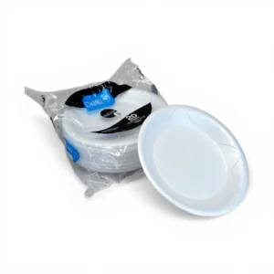 Plato Espuma Darnel Blanco 18 cm x10u - Imagen 3