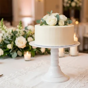 Soporte Regulable para Torta NEOPLAS 27 cm – Blanco - Imagen 2