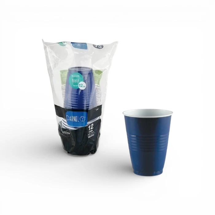 Vaso Americano Rígido DARNEL 360ml x12u – Azul