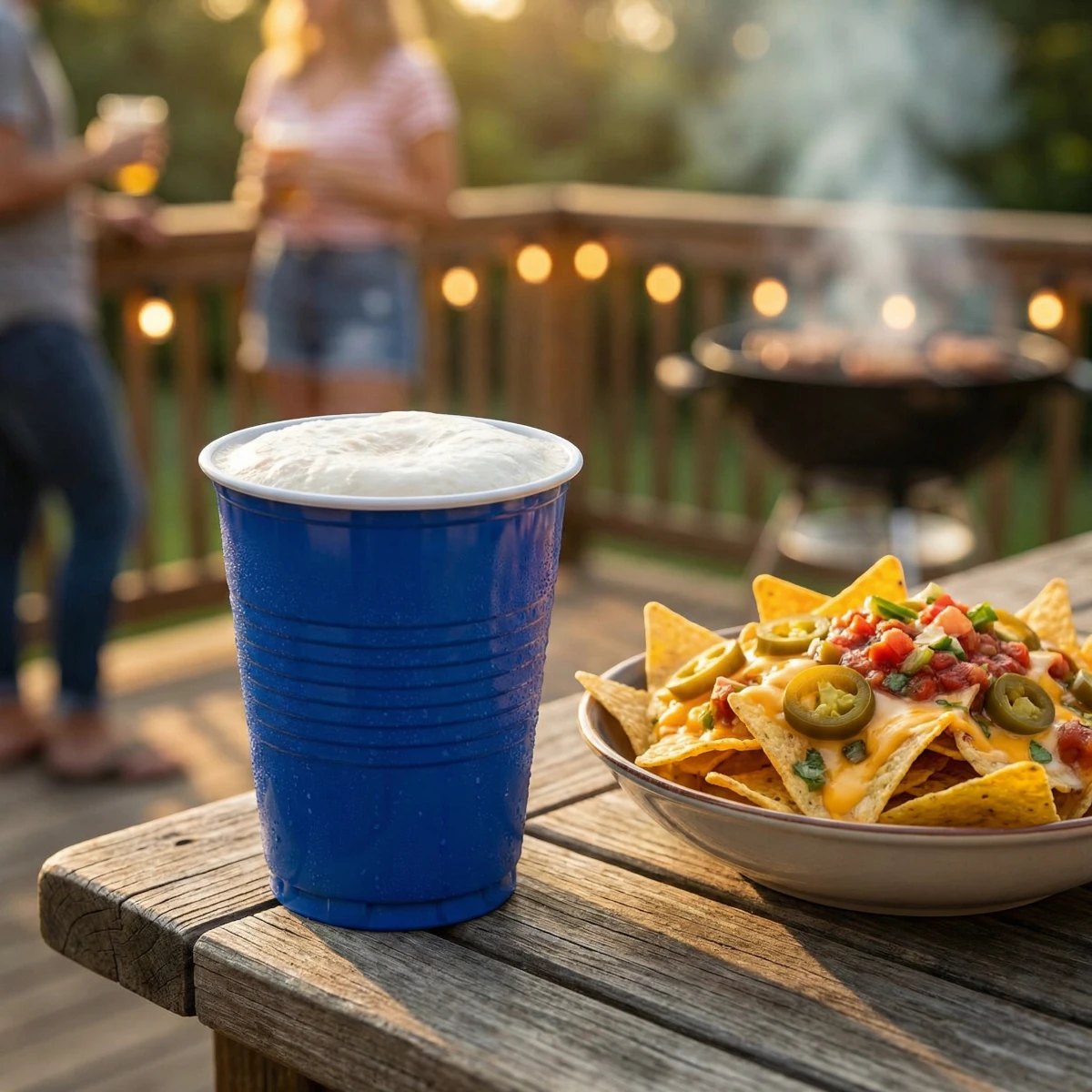 Vaso Americano Rígido DARNEL 360ml x12u – Azul