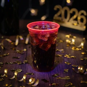 Vaso Fluo Neón Copobras 300ml x25u – Rojo - Imagen 2
