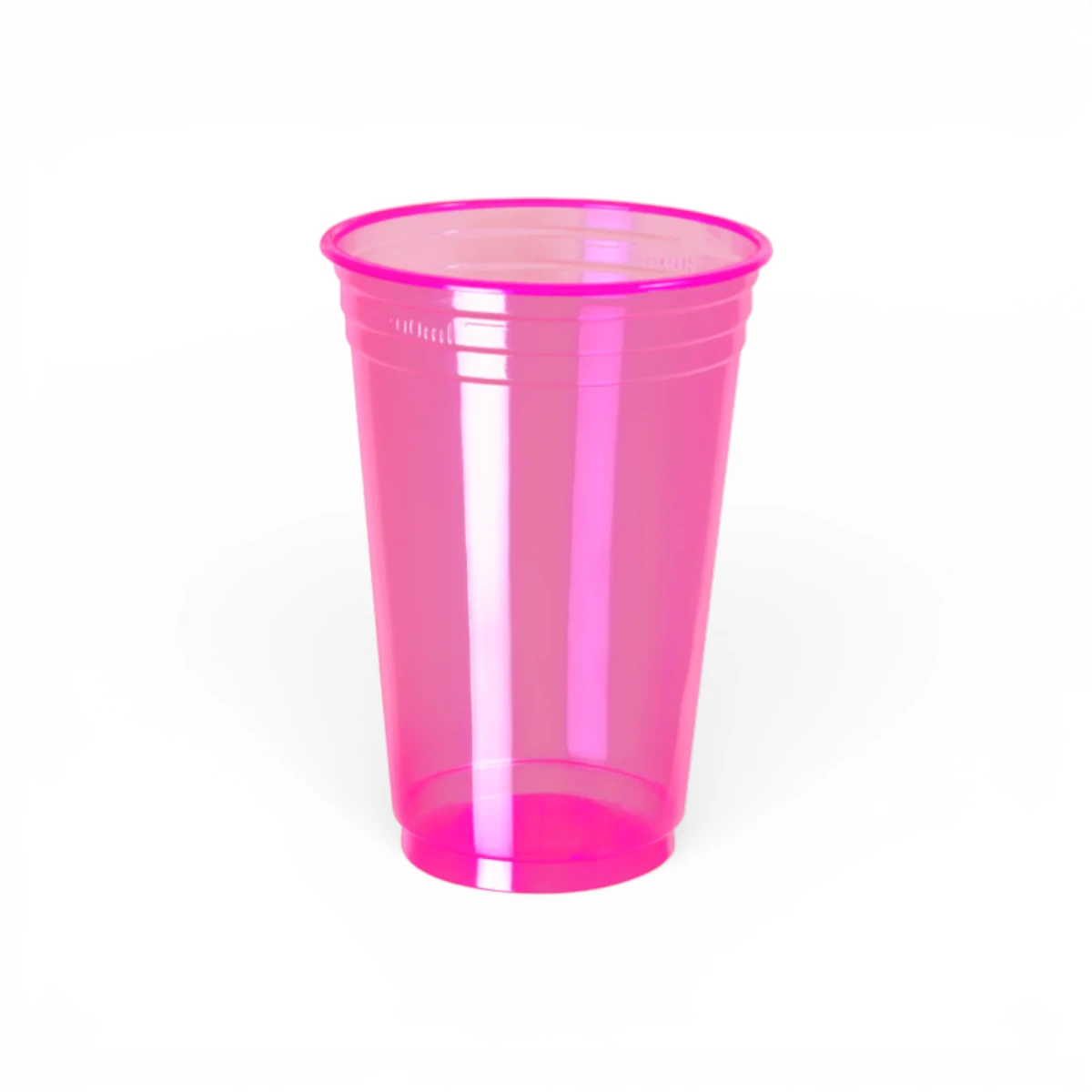 Vaso Fluo Neón Copobras 300ml x25u – Rosa