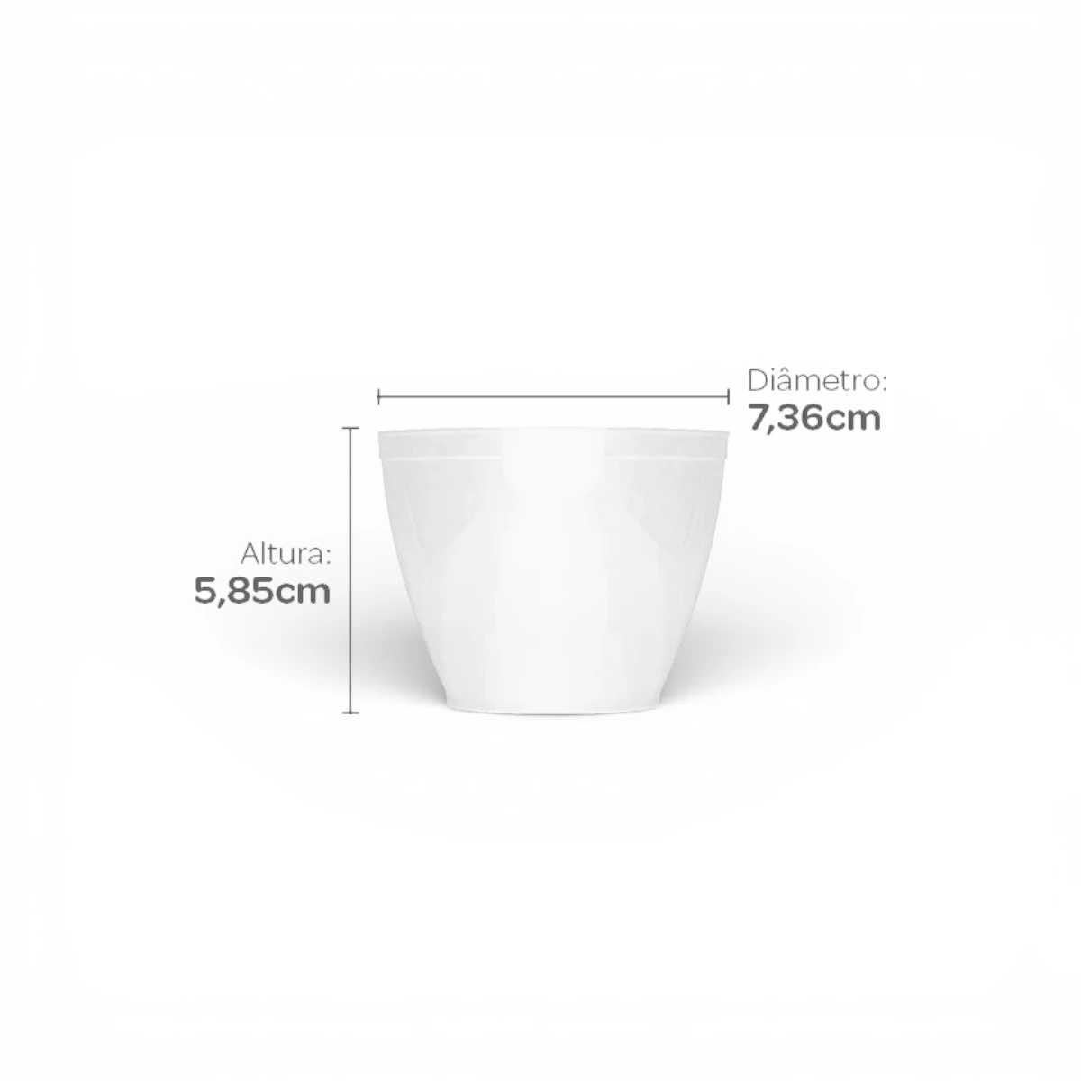 Vaso Pote con Tapa Redonda Strawplast 150ml x10u – Postre